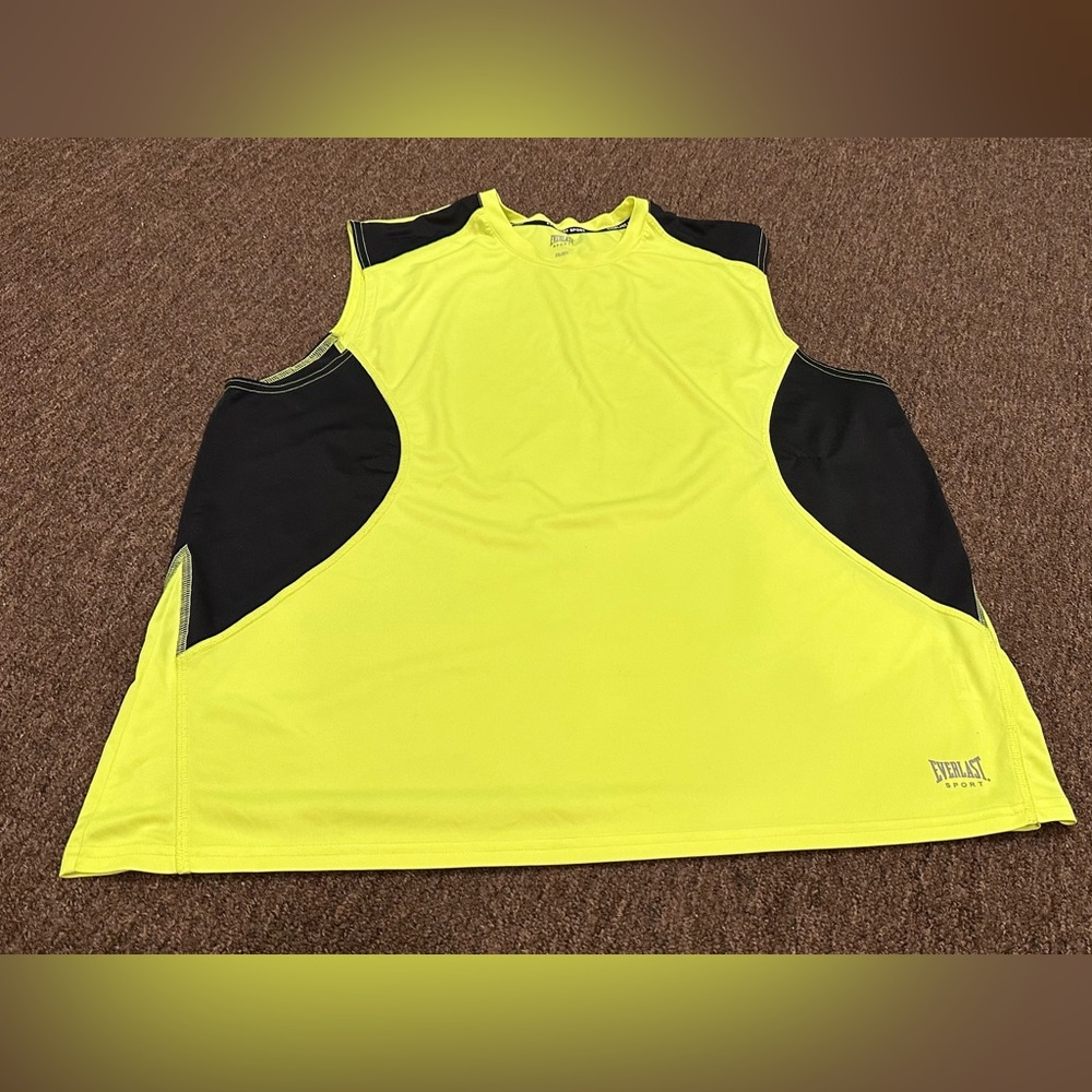 Ever-last Sport 2XL tank top shirt sleeveless top athletic active gym EUC Men’s